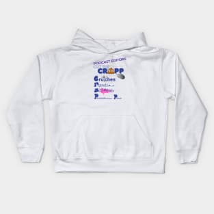 Cut the CRAPP (for light shirts) Kids Hoodie